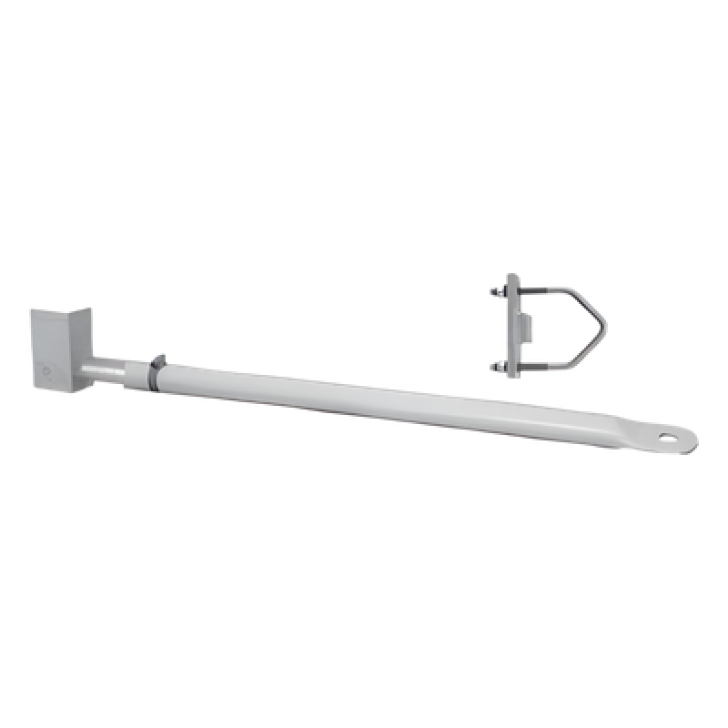 Soporte Lateral Superior / PVC Resistente a UV / Ajustable 81-103 cm (32-40.5 pies) / Compatible Torres 1.5-3.5 pies O.D. / Aislado Sin Interferencia VSWR