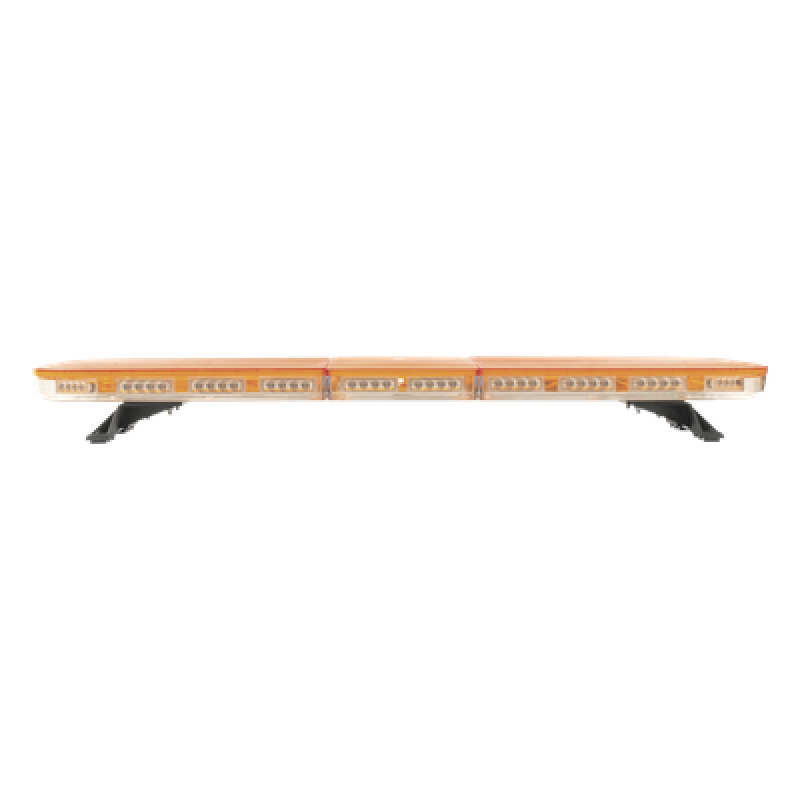 Barra de luces de 47" con 88 LEDs de alta potencia, color ámbar, ideal para equipar unidades de seguridad privada, minería e industria