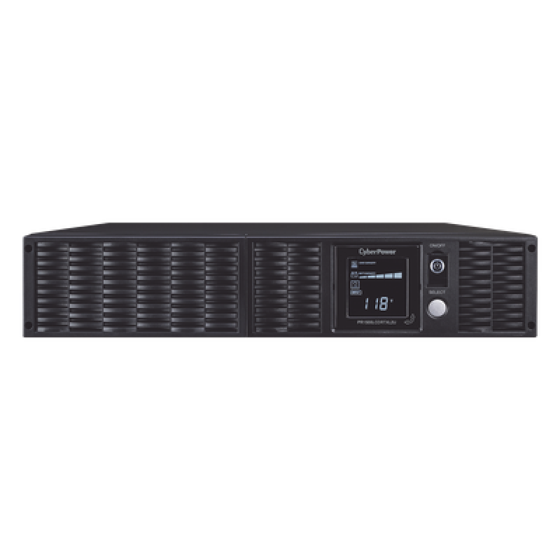 UPS de 1500 VA/1500 W, Topología Línea Interactiva, Entrada 120 Vca NEMA 5-15P, Onda Senoidal Pura, Torre o Rack 2 UR, Con 8 Tomas NEMA 5-15R