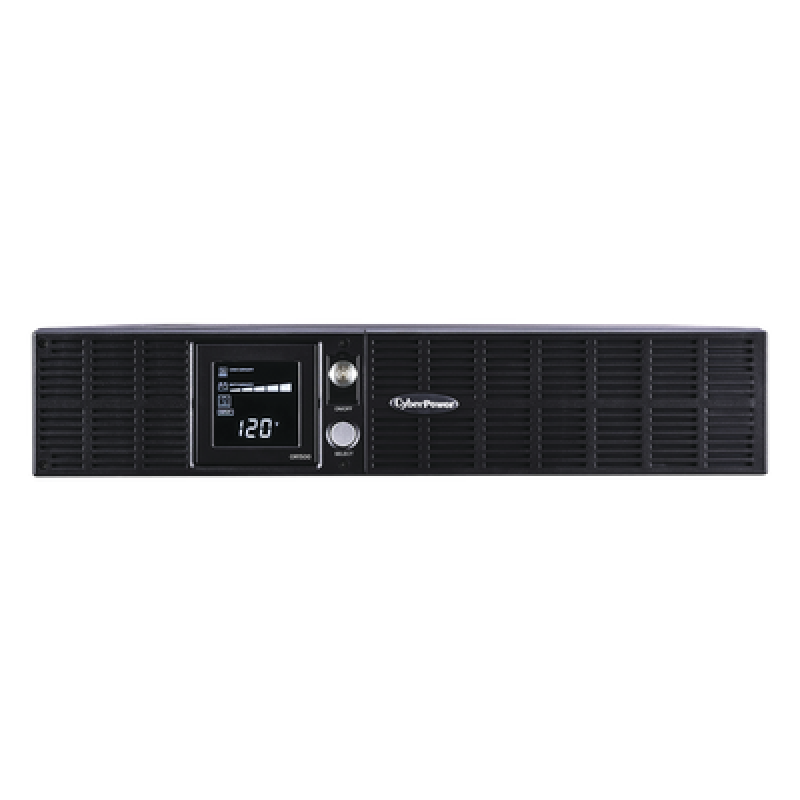 UPS Línea Interactiva / 1500 VA / 900 W / 8 Tomas NEMA 5-15R / Torre o Rack 2U / AVR Integrado / LCD Multifunción