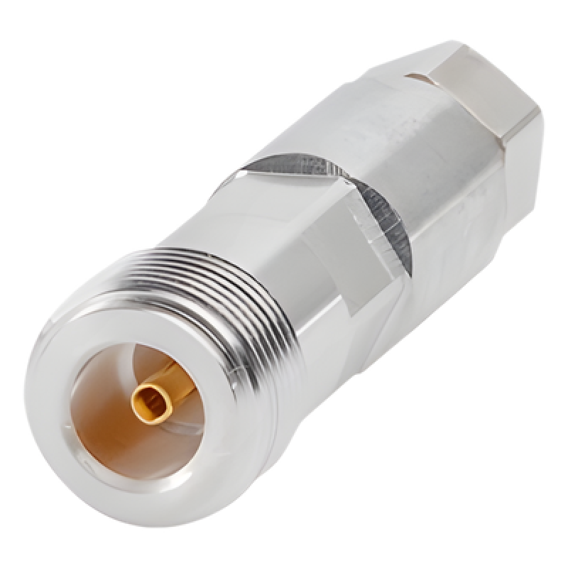 Conector tipo N hembra para FSJ1-50A