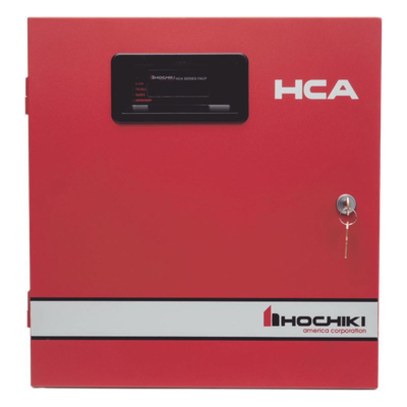 Panel Convencional De 8 Zonas, Hasta 20 Detectores por Zona, Capacidad 6.5A, Alimentación 120V, Color Rojo (0100-09600), Listado UL 864 9th Edición
