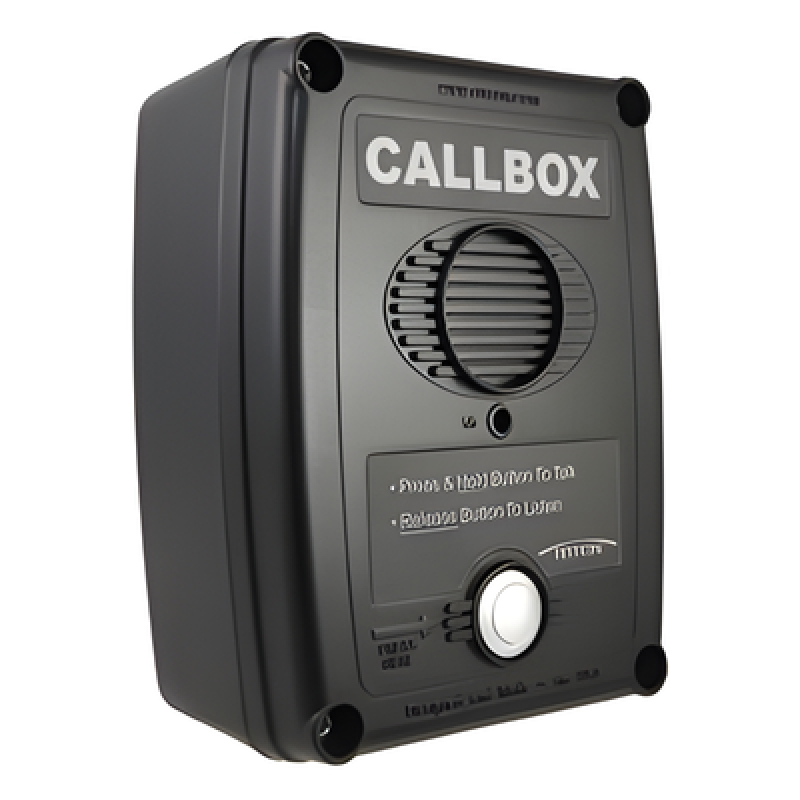 Callbox, Intercomunicador Inalámbrico, Serie Q7 en Color Negro