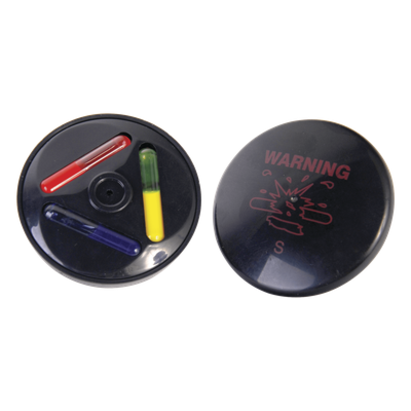 Tag con Tinta para Ropa /Si se viola el sello, la Ropa quedará Marcada con Tinta! / Paq. 100 pzs