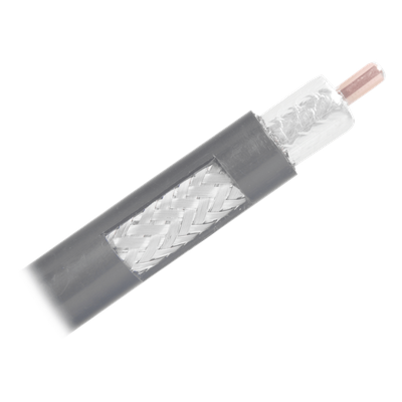 Carrete de 305 Metros (1000 Pies), Cable Coaxial de 1/2 de Baja Pérdida, LMR600 de 50 Ohms
