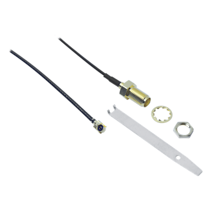 Cable adaptador U.FL a SMA para conectar comunicadores celulares a antenas externas AlarmNet