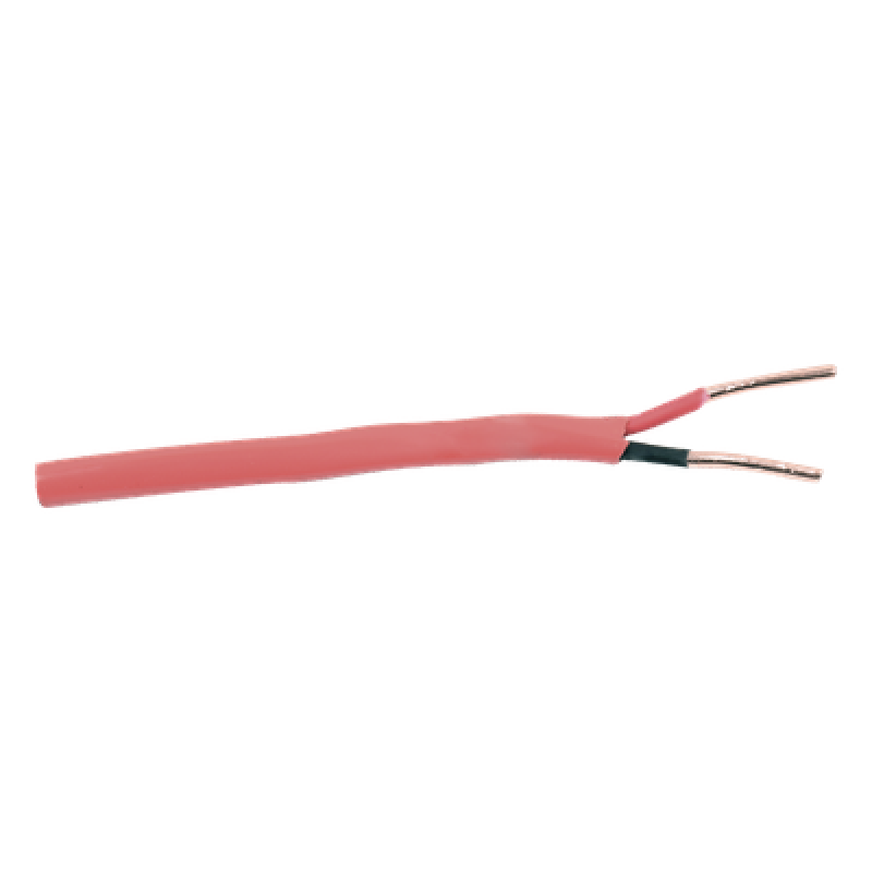 Cable para Alarmas de Incendio / 2x14 AWG / FPLR-CL3R / Riser / 305 m (1000 ft) / Rojo / Evacuación