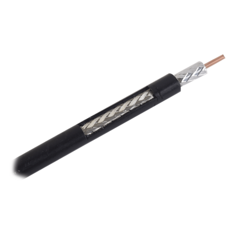 Carrete de 305 Metros (1000 Pies) de Cable Coaxial RG-8/X LMR240 de Baja Pérdida, 50 Ohm