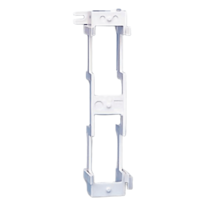 Bracket para Montaje de Regleta S66, Acepta 1 Regleta M150 y 1 Conector de 25 Pares de Cada Lado