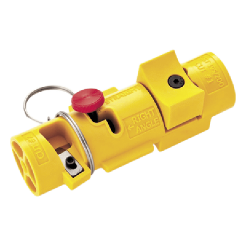 Herramienta de Preparación de Cables Coaxiales / Compatible LMR-195 y LMR-200 / Corte Preciso de Dieléctrico / Navajas Intercambiables / Diseño Ergonómico