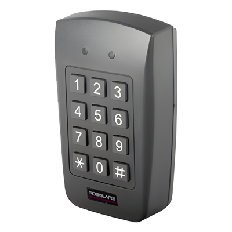 Teclado autónomo para 500 usuarios con lector de proximidad integrado