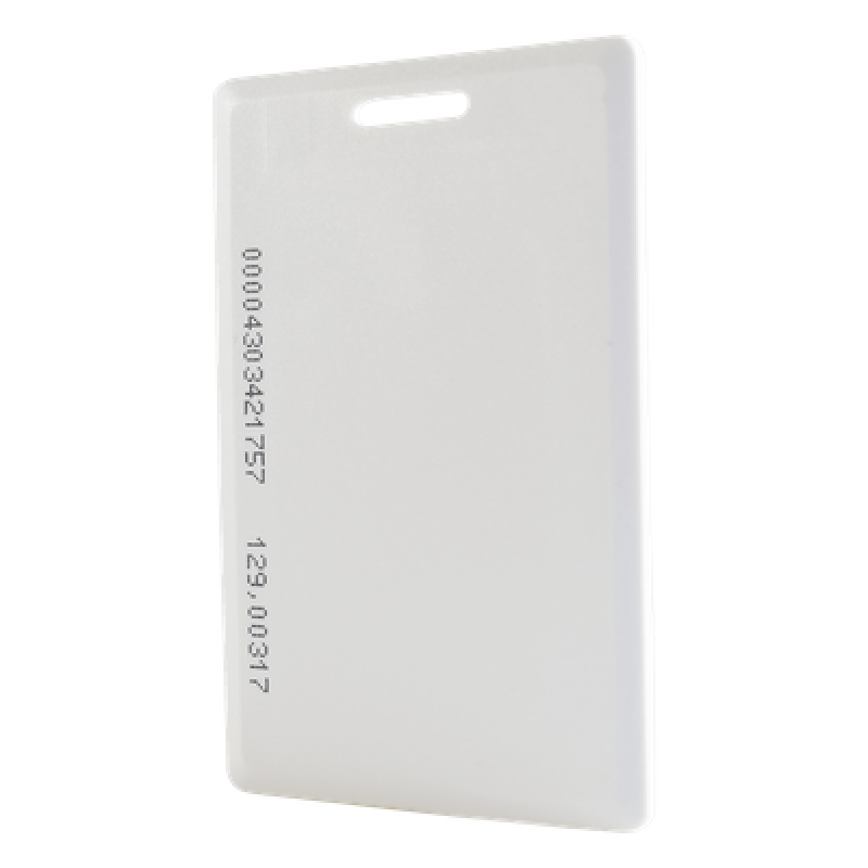 Tarjeta de Proximidad / 26 Bits / 125 kHz / IP68 / Rango de Lectura 20 cm / -40 a 70 °C (-40 a 158 °F)