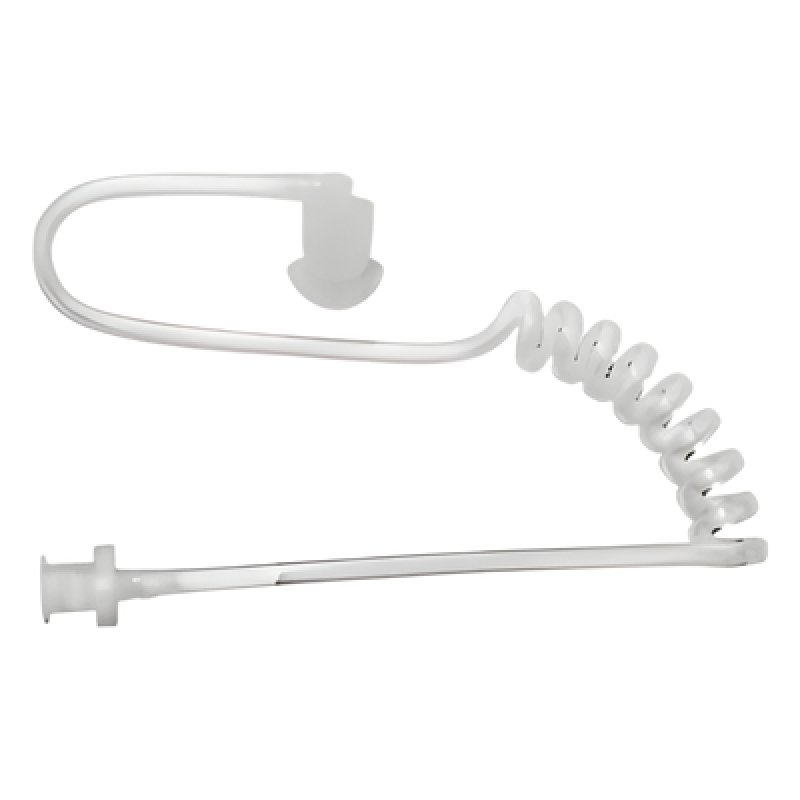Tubo Acústico de Desconexión Rápida / Transparente / Con Insertos de Oído Ergonómicos / Material Hipoalergénico / Paquete Individual Estéril