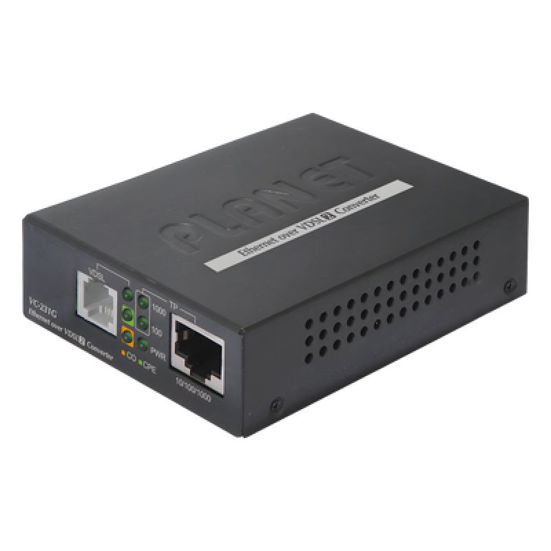 Convertidor de Medios Ethernet a Travez de VDSL2