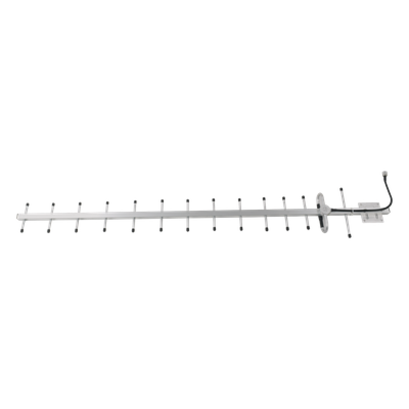 Antena Yagi / 806-960 MHz / 15 dBi / 14 Elementos / Exterior / 60 m/s Viento