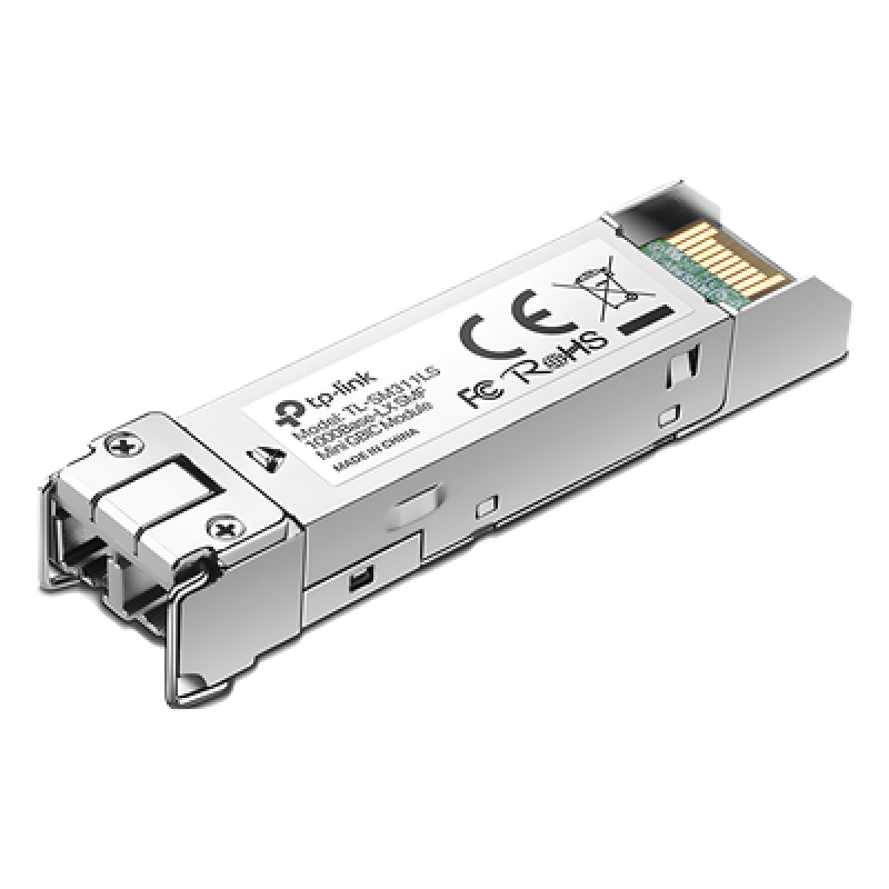 Transceptor mini-GBIC SFP / Duplex Monomodo 1GBase / Distancia 10 km / Conector LC
