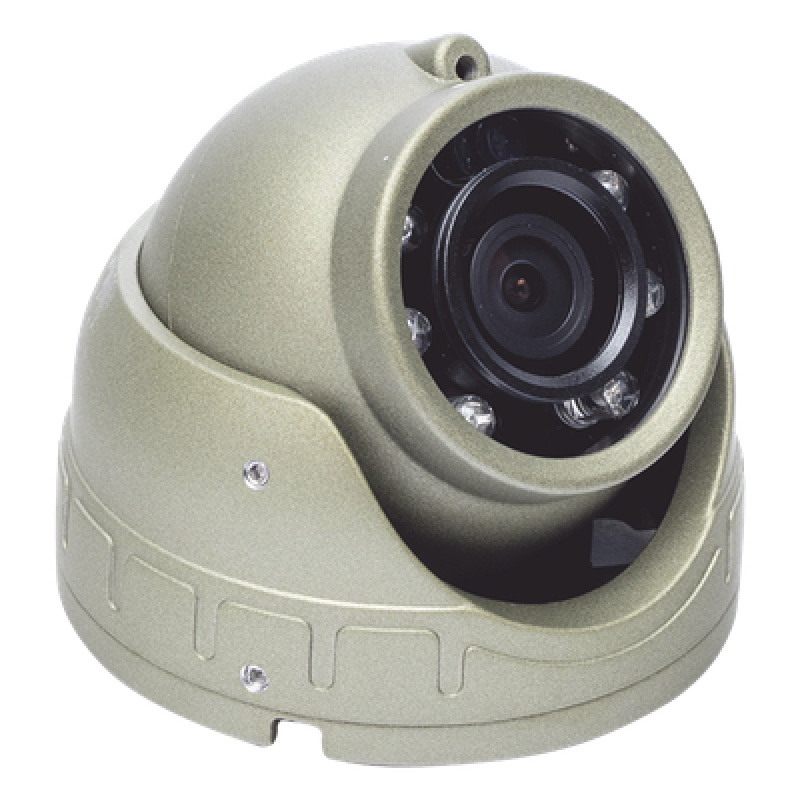 Cámara Mini Domo AHD 2 Megapixel / Lente 2.8 mm / 3 mts IR / Micrfono Integrado / Uso en Interior / Compatible con DVR´s Moviles Streamax / Conector Tipo Aviación