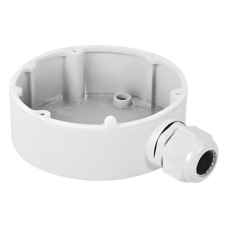 Caja de Conexiones para Mini Domo / Exterior IP66 / Aleación de Aluminio / Carga 4.5 kg / Ø137 x 42 mm