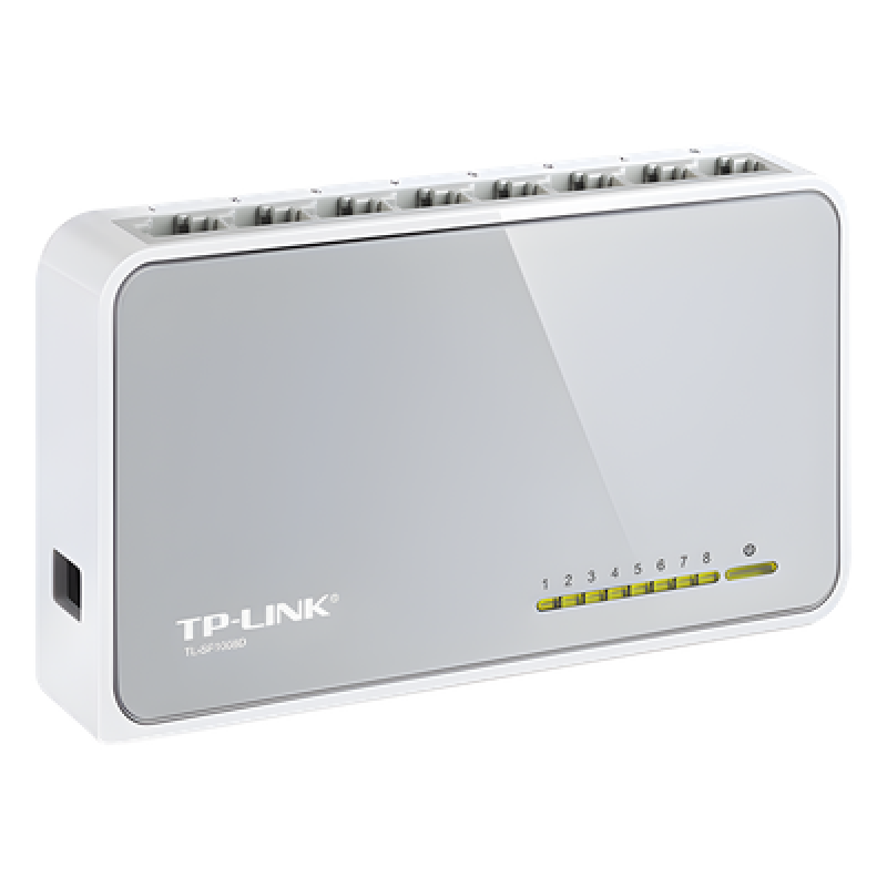 Switch de escritorio 8 puertos 10/100 Mbps