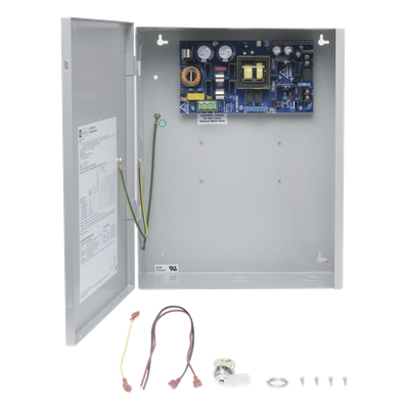 Fuente de Alimentación / 24 VCC 10 A / 1 Salida / Respaldo por Batería / 115 VAC 60 Hz / Protección por Cortocircuito y Sobrecarga Térmica