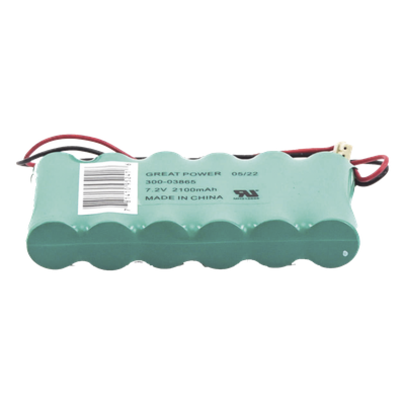Batería de respaldo recargable NiCd 7.2 V / 2100 mAh para repetidor inalámbrico Honeywell 5800RP