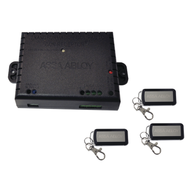 Kit de Receptor para Control Remoto / 12VCC 1.2A / 110-127VAC / 40m / 433MHz / -40°C a +80°C