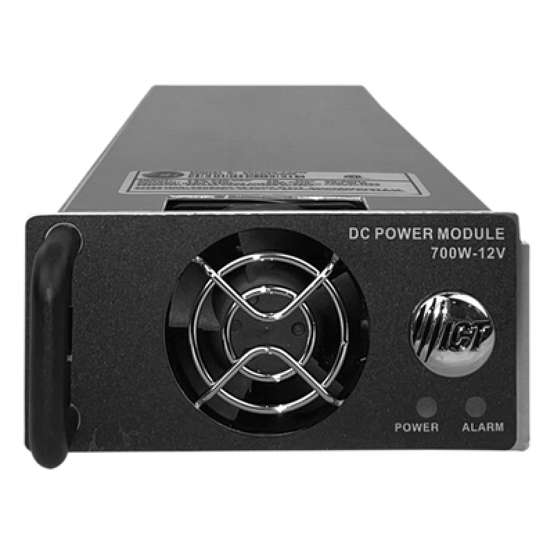 Módulo de Potencia DC / 24VCC 700W / Entrada 100-300VAC / 1RU Rack 19" / 50A / Eficiencia 90%
