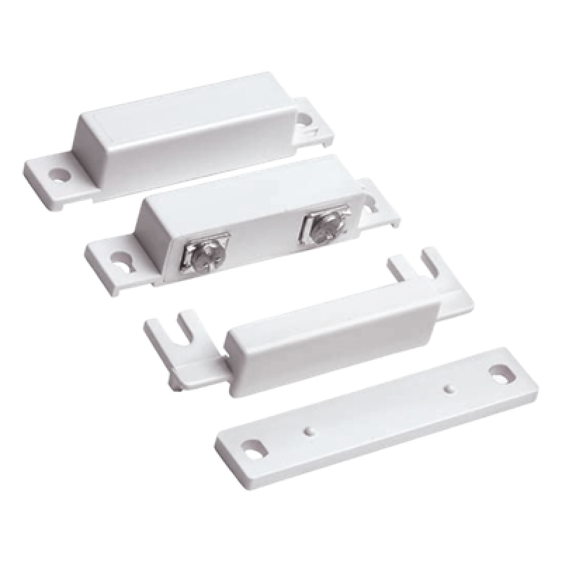 Contacto magnético de superficie para puertas y ventanas, normalmente cerrado, gap de 32 mm