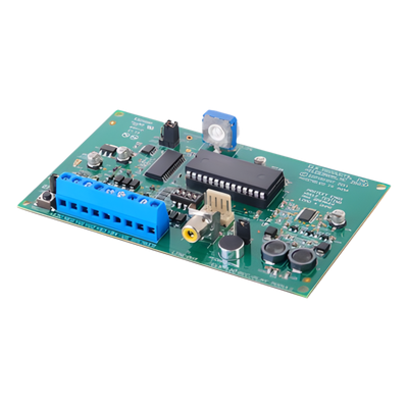 Módulo de Grabación de Voz y Sirena / 4 Canales / 8 Minutos de Grabación / Amplificador 120 dB / Salida 30 W