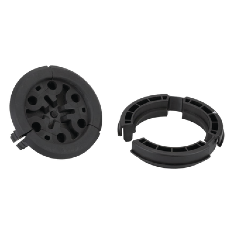 Bota Pasamuro de 4 con 6 Orificios de 3/8 c/u