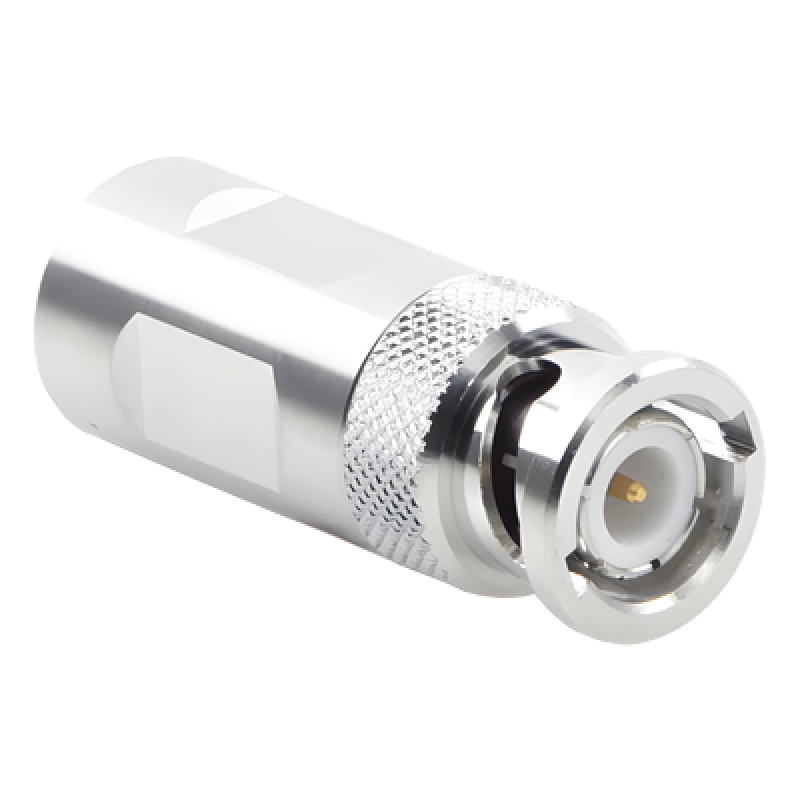 Conector BNC Macho / Auto-sujetado / 50 Ω / 0–4000 MHz / Para cable FSJ150A