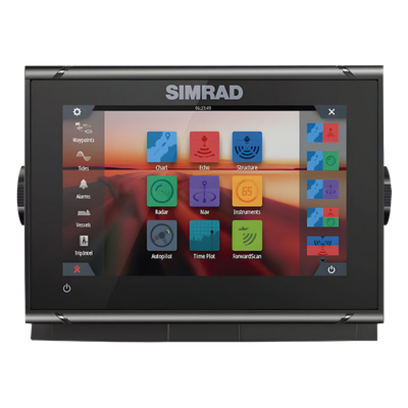 Pantalla Multifunción Náutica / 7 Pulgadas Táctil Solar / GPS 10 Hz / Sonar CHIRP 3 en 1 / Wi-Fi Bluetooth / NMEA 2000 / IPX7