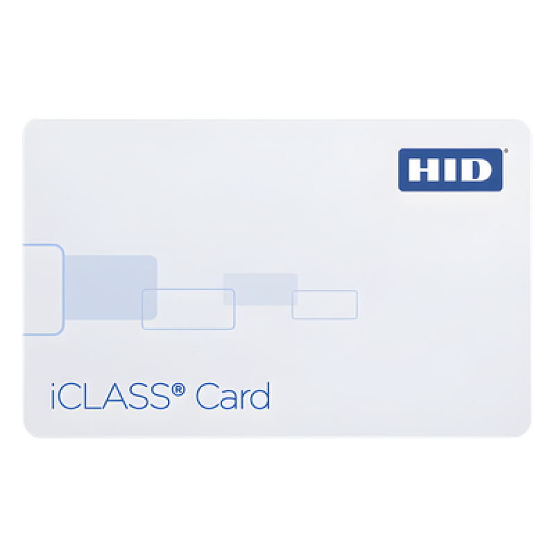 Tarjeta iCLASS 2k Delgada PVC Compuesto / Garantía de Por Vida