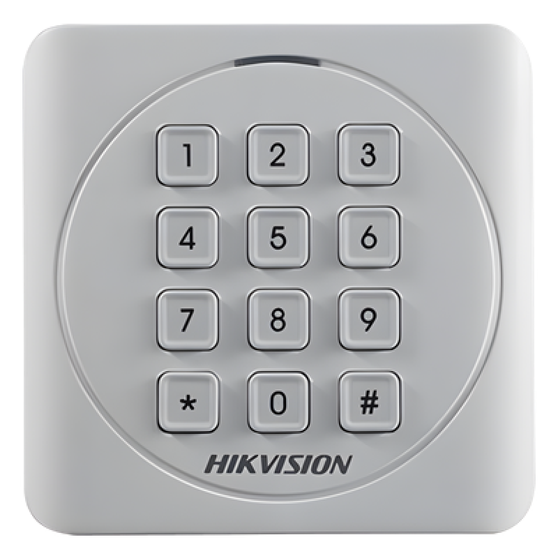 Lector de Tarjetas PROX EM y Contraseñas / Exterior IP65 / Wiegand / Compatible con Cualquier Panel / PEQUEÑO y ESTETICO