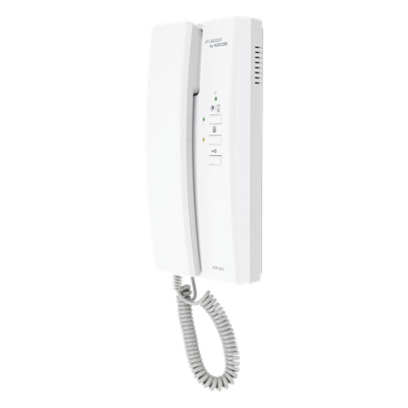 Auricular para sistema de audioportero / Compatible con KLPD410 y KIP120 / Cableado 5 hilos / Alcance 300 m (984 ft) / Montaje en pared