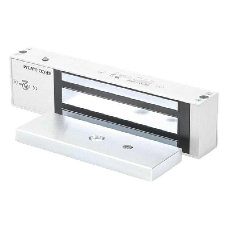 Chapa Magnética de 1200 Lbs / Sensor de Adherencia / Uso en Interior/ LED Indicador / Alimentación 12/24 Vcd Seleccionable / Sin Magnetismo Residual / UL