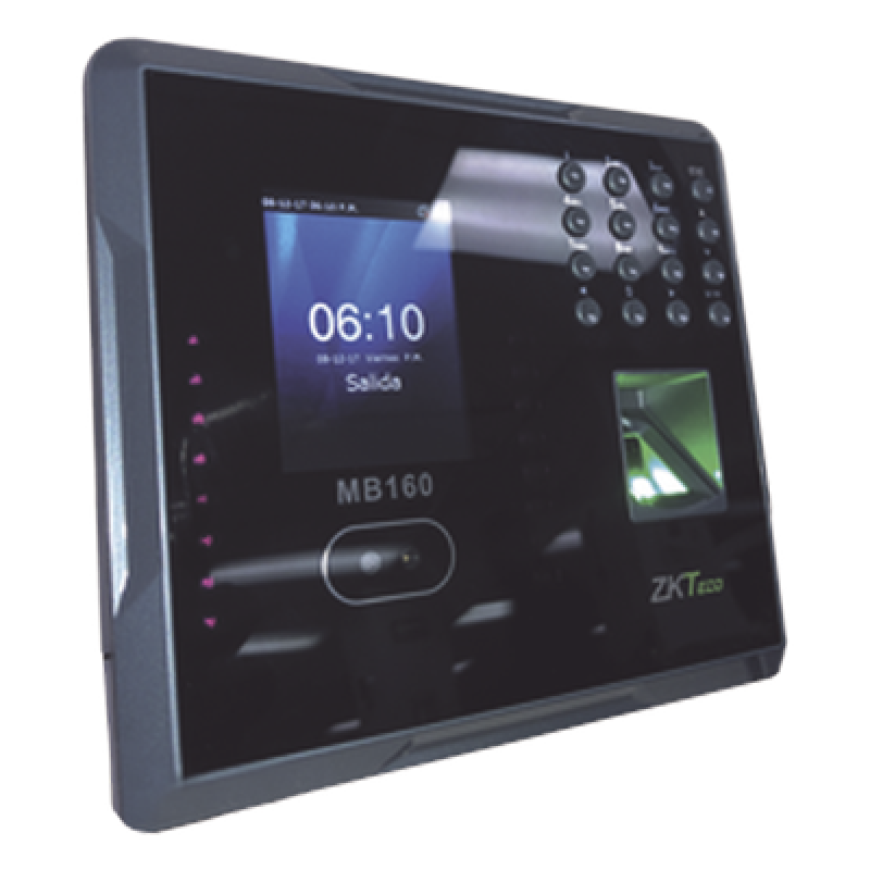 Terminal Biométrica Facial / 1,500 Usuarios / Pantalla 2.8" / TCP-IP USB / Control 1 Puerta / ADMS