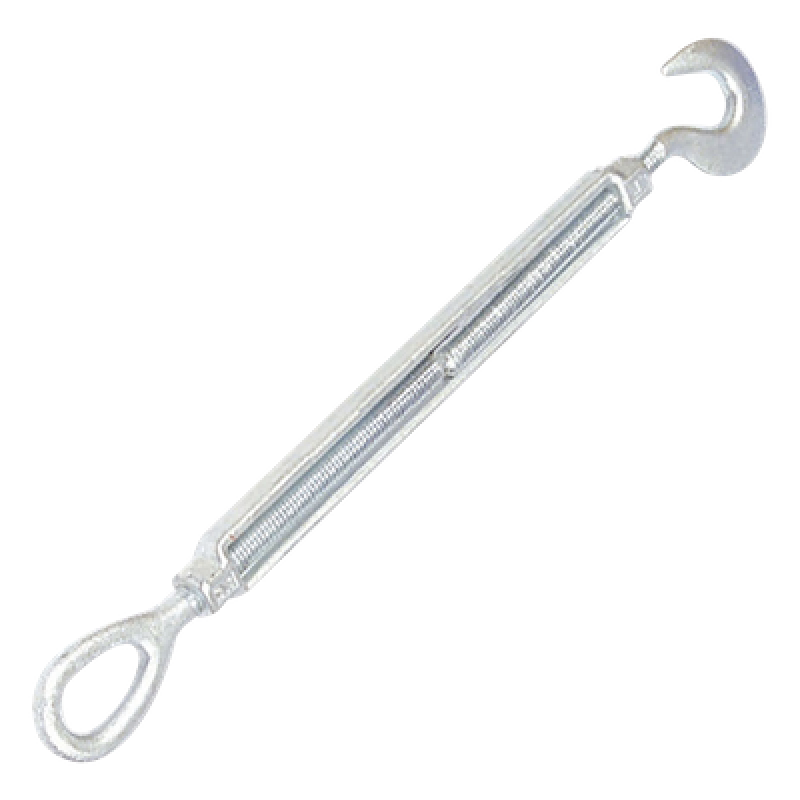 Tensor de Acero Forjado / Ojo-Gancho / 5/8" x 9" / Carga 730 kg / Galvanizado