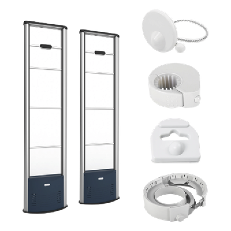 Kit de Arcos EAS para Protección de Ropa, Botellas, con Accesorios RX, TX 8.2 MHz hasta 1.8 m