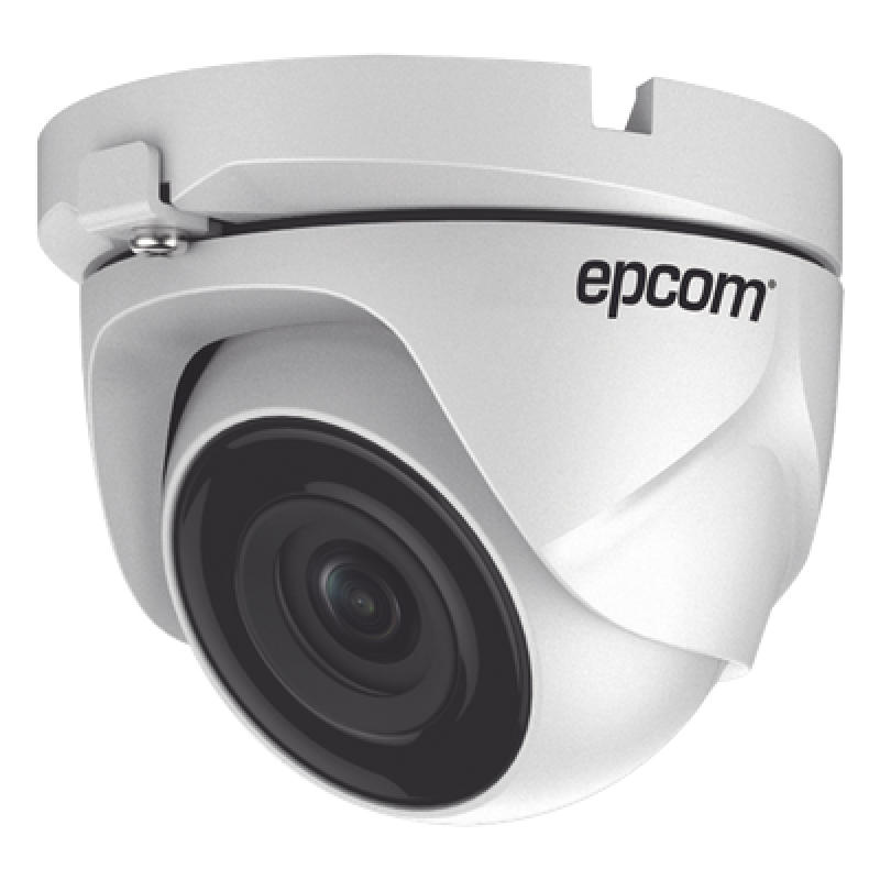 Cámara Turret TURBOHD / 2 Megapixel 1080p / Gran Angular 103° / IR EXIR 20 m (65.6 ft) / IP66 / Multiformato TVI-AHD-CVI-CVBS / Metal