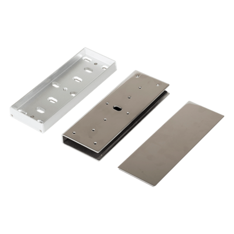 Montaje Para Puerta de Vidrio Tipo "U" / Para Chapas Magnéticas de 1200 Lbs / Secolarm