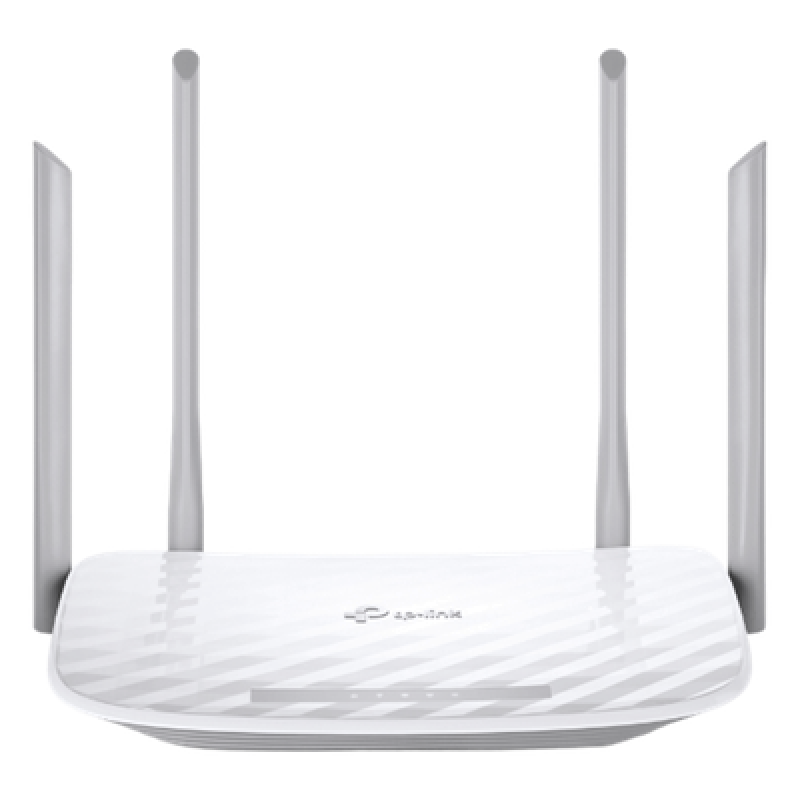 Router Wi-Fi 5 / Doble Banda AC1200 / 4 Antenas Externas / 4 Puertos LAN 10/100 Mbps / MU-MIMO 2x2 / Modo Triple Operación