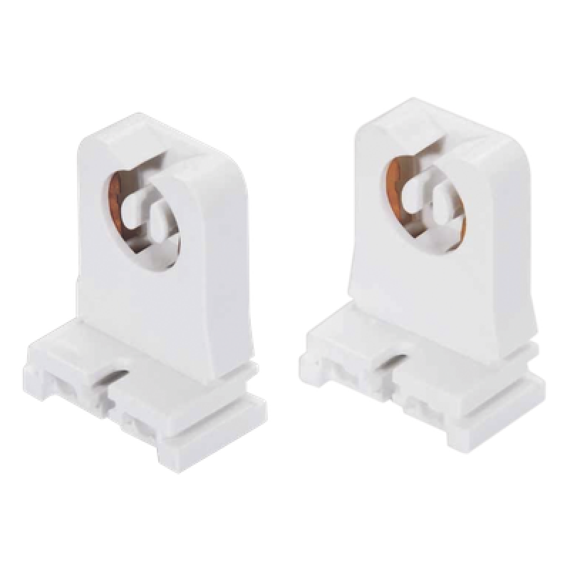 Portalámpara / Base G13 Bipin / 600V / 660W / Baquelita / 2 Unidades