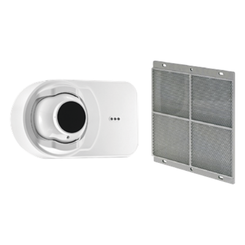Detector de Humo por Haz Reflejado / Convencional / 100 m x 18 m (328 ft x 59 ft) / Infrarrojo / 6 Cables / Inmunidad a Luz Solar