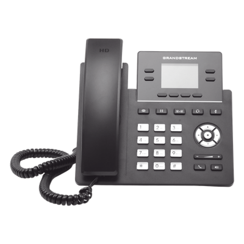 Teléfono IP Wi-Fi, Grado Operador, 4 líneas SIP con 2 cuentas, pantalla a color 2.4", codec Opus, IPV4/IPV6 con gestión en la nube GDMS