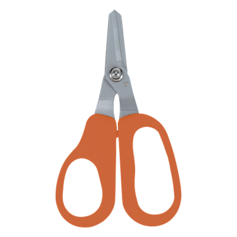 Tijeras para Kevlar / Corte de Fibra Óptica / Acero Cromado / Borde Dentado / Asas Ergonómicas