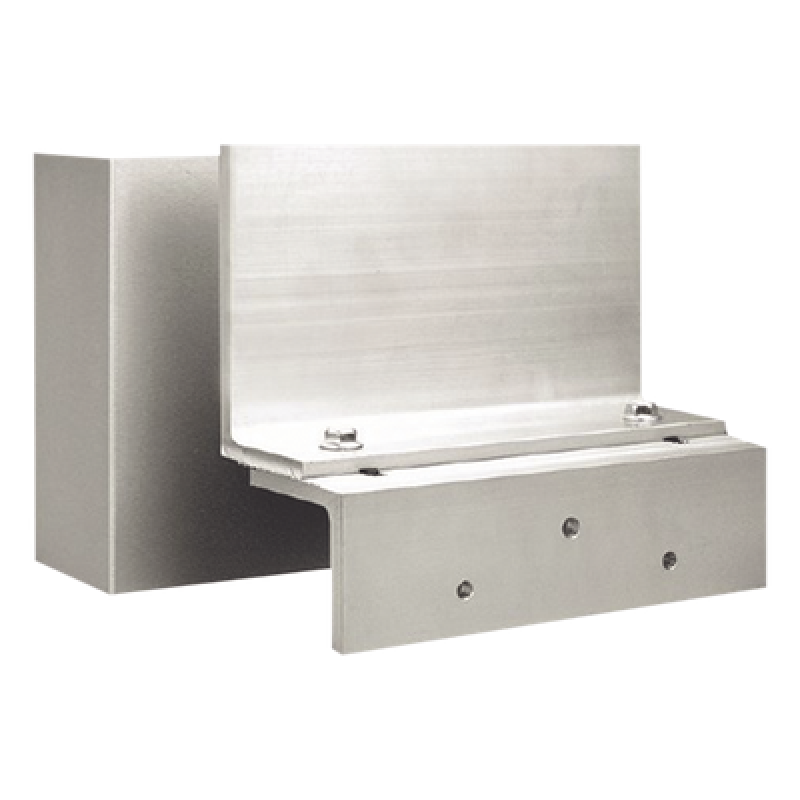 Montaje tipo ZL / Aluminio anodizado US28 / 600 lbs / Puertas interiores / 182.88 kg