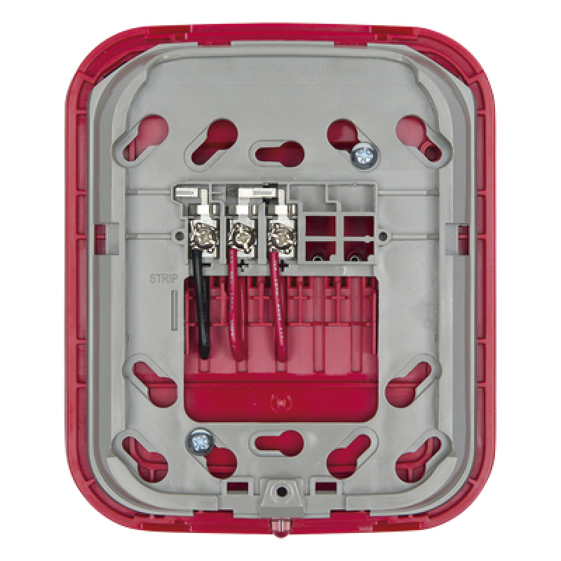 Base inalámbrica direccionable para montaje en pared, color rojo, para dispositivos audiovisuales serie L
