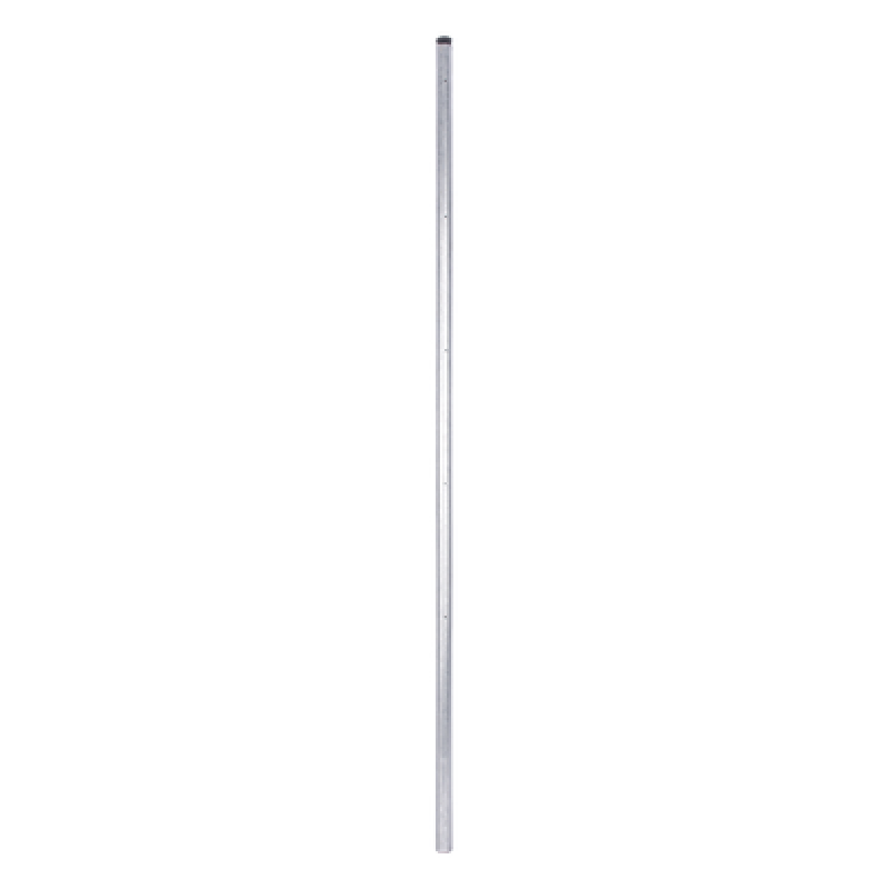 Poste de Esquina para Cerco Eléctrico / Acero Galvanizado G60 / 1.20 m (3.9 ft) / 5 Perforaciones / 1" Diámetro