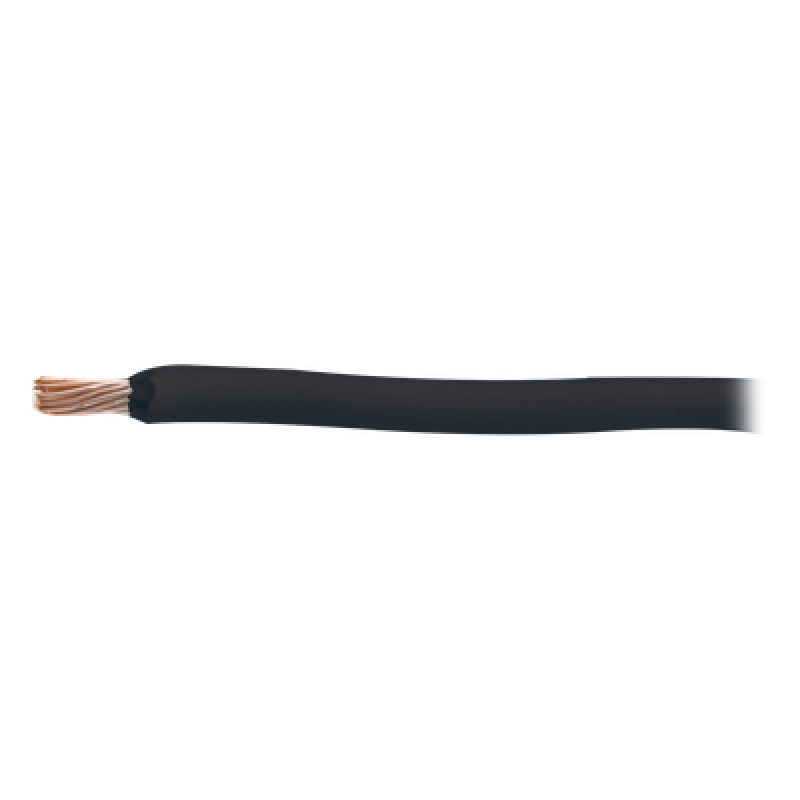 Cable THW-LS / Calibre 10 AWG / 19 Hilos / Color Negro / Bobina 100 m (328 ft)